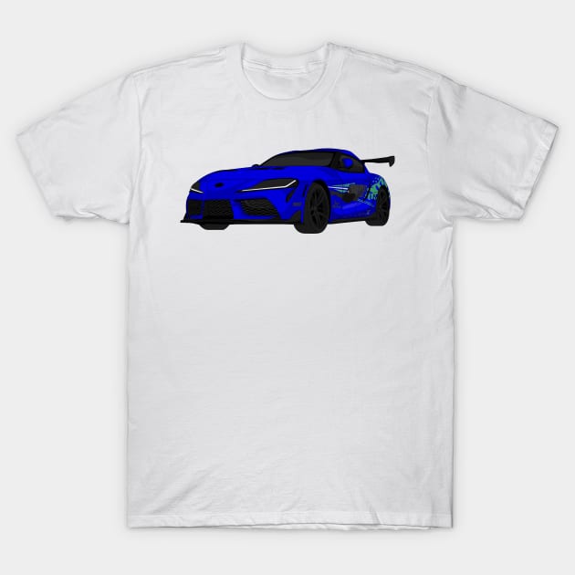 SUPRA DARK-BLUE T-Shirt by VENZ0LIC